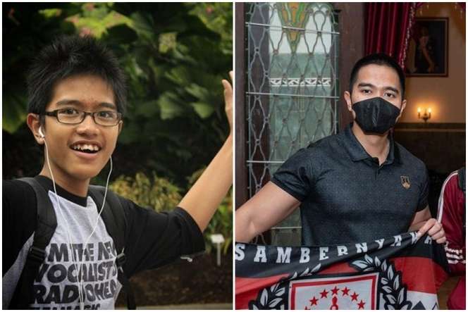 8 Potret Dulu VS Kini Kaesang Pangarep, Kecilnya Culun Kini Jadi Bos Persis Solo