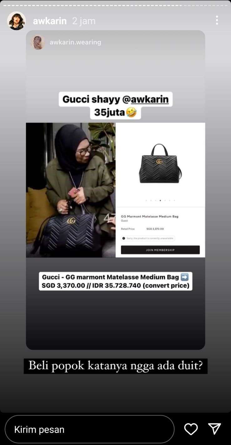 Ngaku Tak Mampu, Intip 10 Gaya Sosialita Ibu Gaga Muhammad Tenteng Tas Mewah