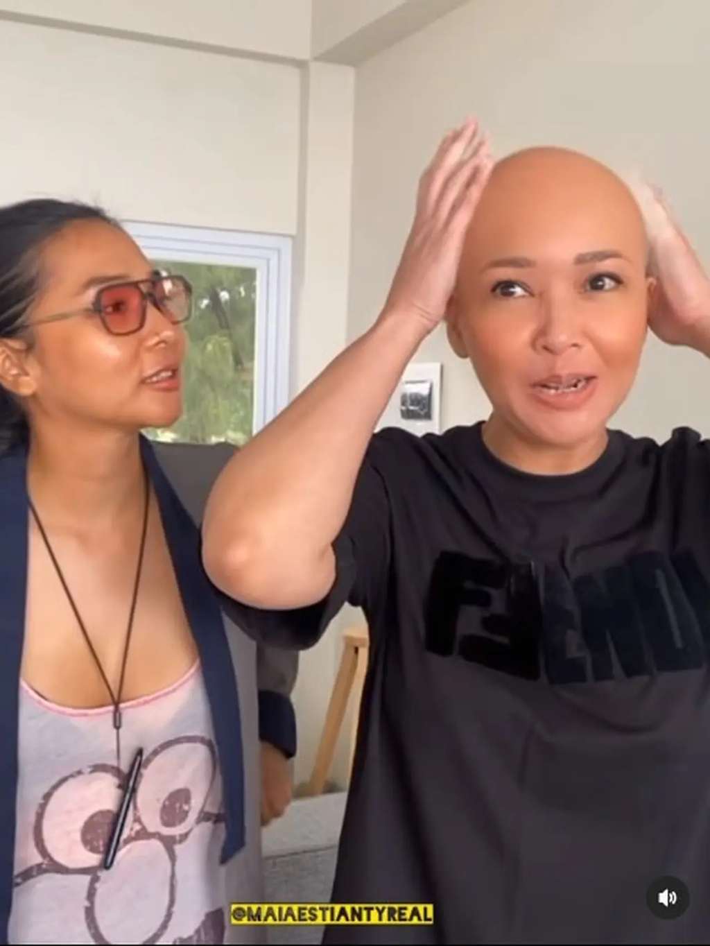 Bikin Syok, 10 Potret Maia Estianty Tampil dengan Kepala Botak, Mirip Irwan Mussry!