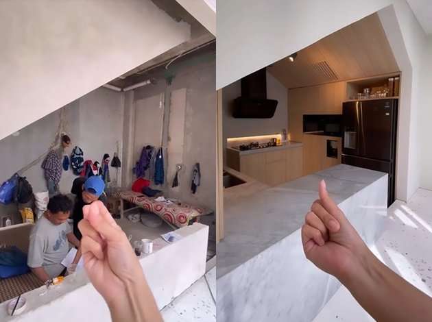 10 Potret Before-After Rumah Baru Poppy Bunga, Desainnya Bikin Takjub!