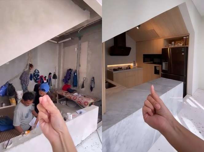 10 Potret Before-After Rumah Baru Poppy Bunga, Desainnya Bikin Takjub!