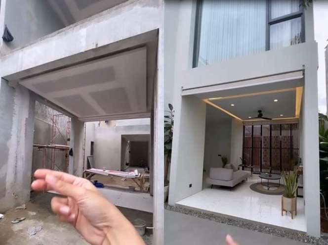 10 Potret Before-After Rumah Baru Poppy Bunga, Desainnya Bikin Takjub!