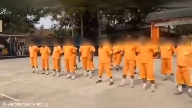 Nasib Perwira TNI yang Dijebloskan ke Rutan Militer, Ini 8 Potretnya Saat 'Diospek' Tahanan Lain