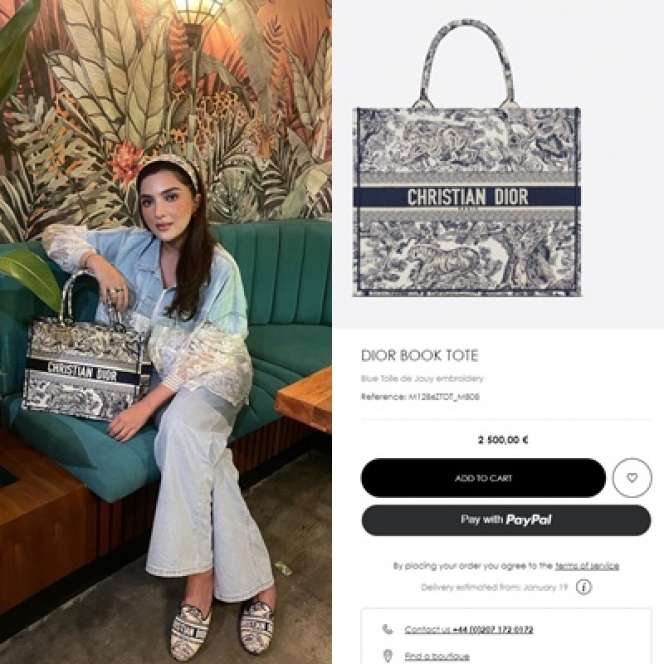 6 Potret Fashion Item Ashanty, Harga Bandonya Jutaan Rupiah