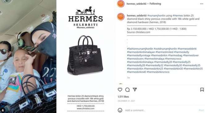 8 Potret Istri Haji Isam 'Crazy Rich Kalimantan' Pamer Tas Mewah, Ada Yang Harganya Rp3 Miliar!