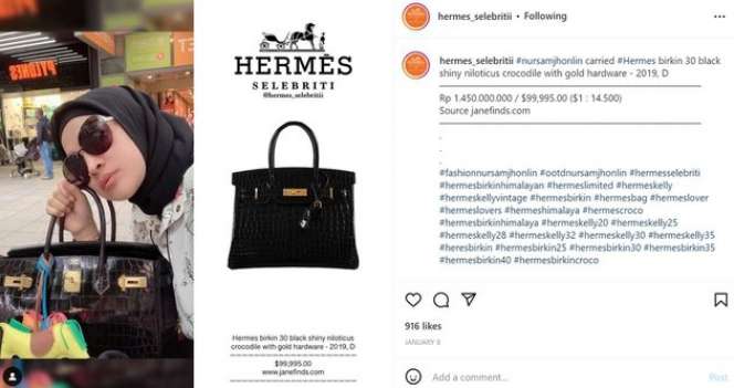 8 Potret Istri Haji Isam 'Crazy Rich Kalimantan' Pamer Tas Mewah, Ada Yang Harganya Rp3 Miliar!