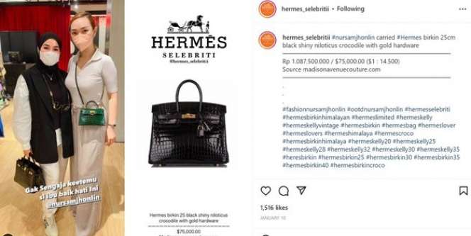 8 Potret Istri Haji Isam 'Crazy Rich Kalimantan' Pamer Tas Mewah, Ada Yang Harganya Rp3 Miliar!