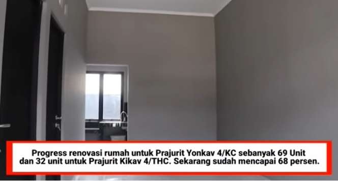 Panglima TNI Andika Perkasa Tinjau Renovasi Rumah Dinas Prajurit, Hasilnya Bikin Takjub!