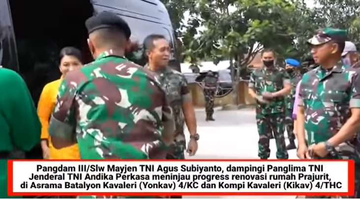 Panglima TNI Andika Perkasa Tinjau Renovasi Rumah Dinas Prajurit, Hasilnya Bikin Takjub!