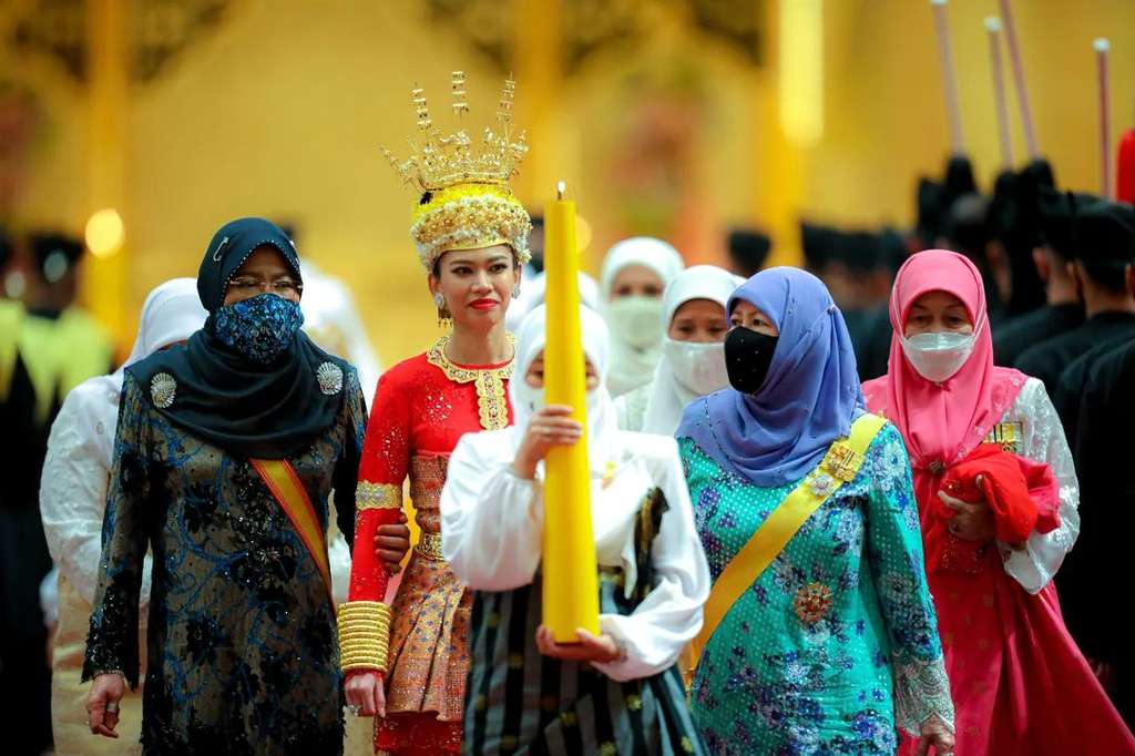 10 Potret ‘Royal Wedding’ Putri Sultan Brunei Darussalam Yang Viral, Digelar Mewah Selama 10 Hari!