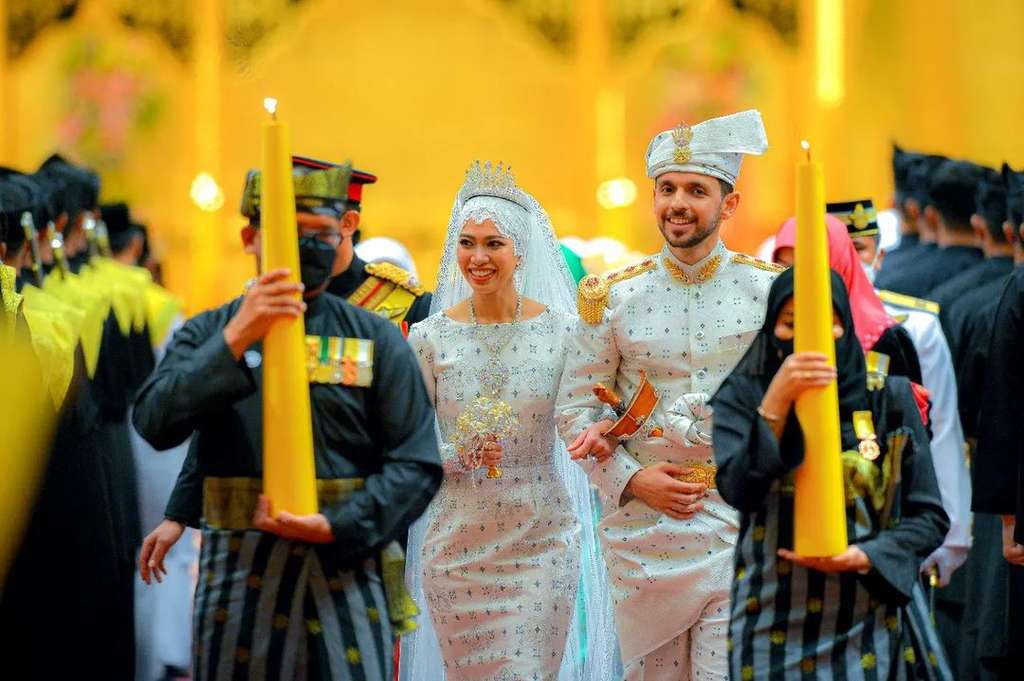 10 Potret ‘Royal Wedding’ Putri Sultan Brunei Darussalam Yang Viral, Digelar Mewah Selama 10 Hari!