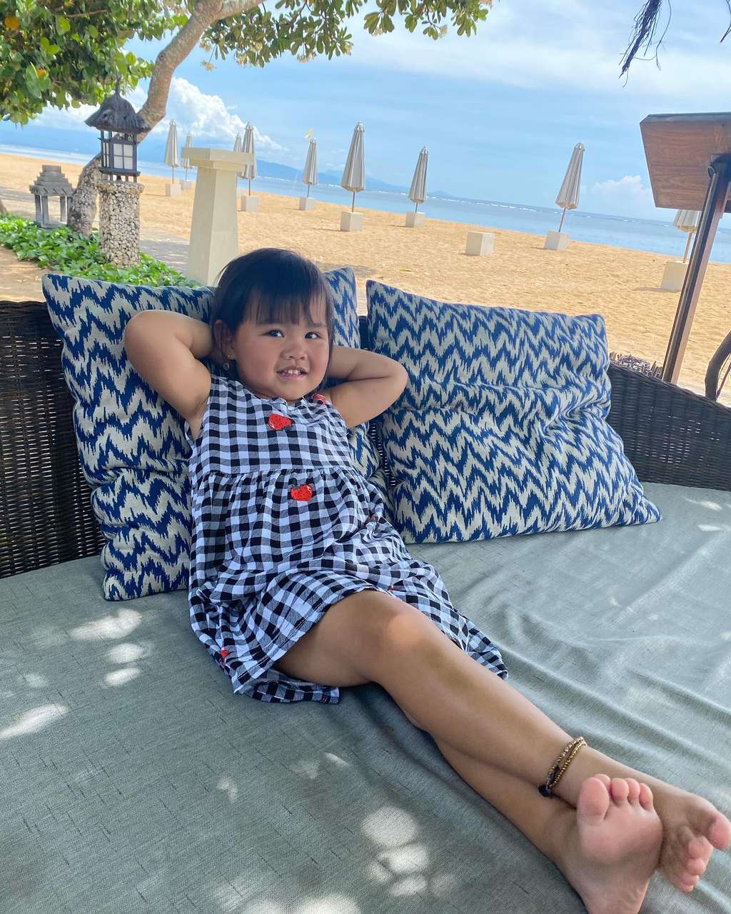 Imutnya Katherine Anak DJ Katty Butterfly, Umur 3 Tahun Bisa Bicara 3 Bahasa!