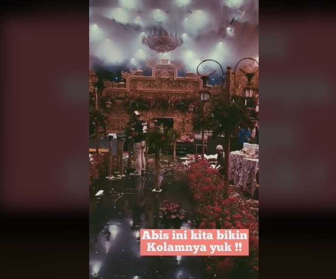 The Real Sultan! 10 Potret Mewahnya Dekorasi Pernikahan Keluarga Cendana, Taman Sari Jogja 'Dipindahin'