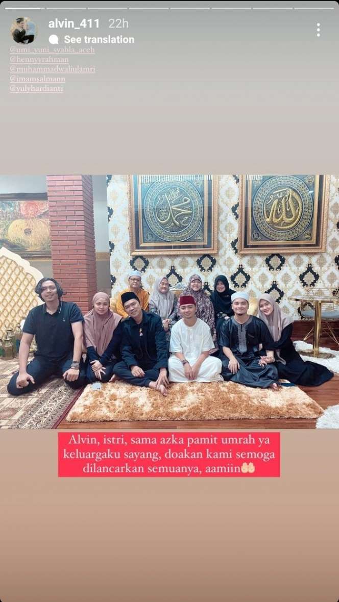 Momen Perayaan Ultah Alvin Faiz, Dapat Kado Mewah Dari Henny Rahman
