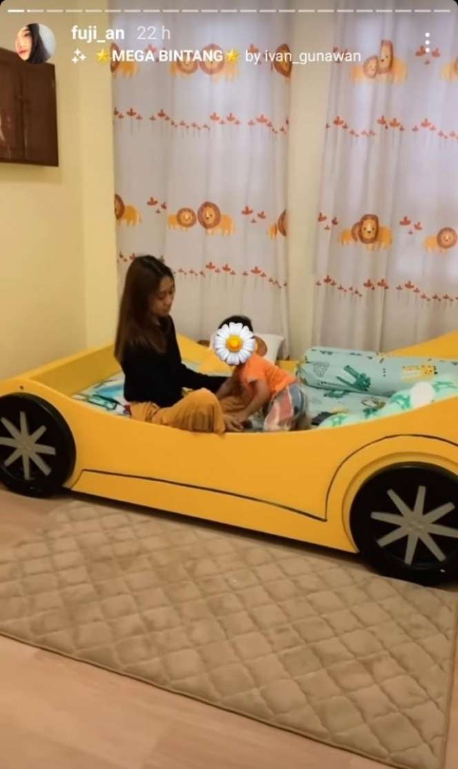 7 Potret Kamar Baru Gala Sky, Desain Ranjangnya Bikin Gemas!