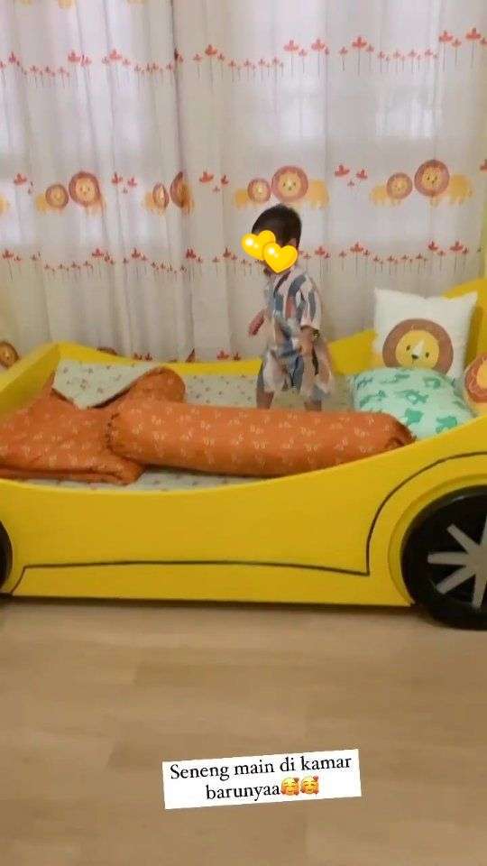 7 Potret Kamar Baru Gala Sky, Desain Ranjangnya Bikin Gemas!