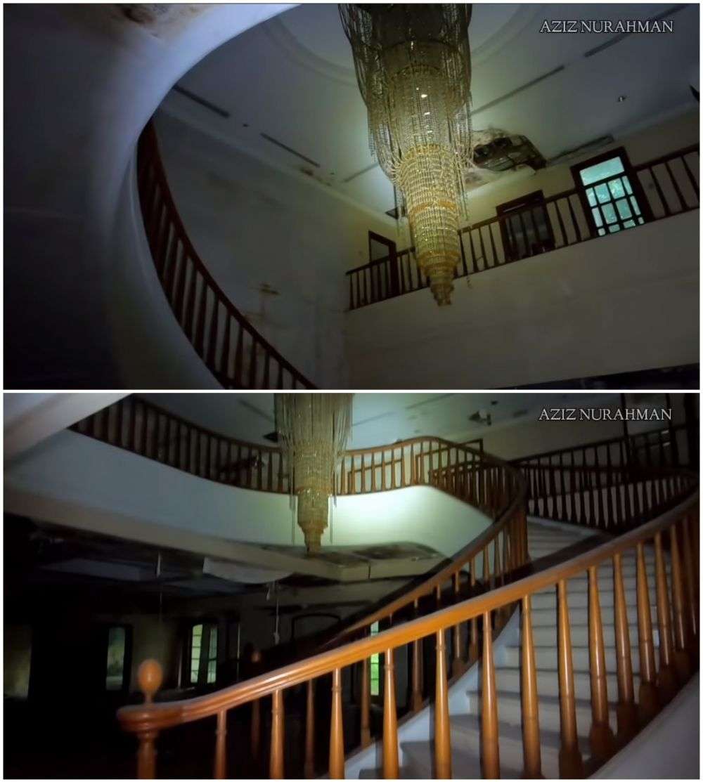 10 Potret Rumah Mewah &lsquo;Miliarder&rsquo; yang Terbengkalai 25 Tahun, Ada Rambut Kepang Misterius!