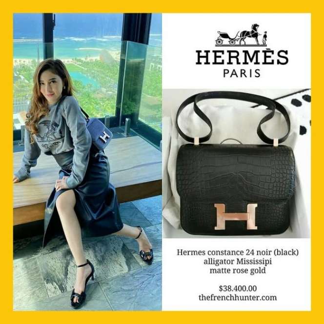 12 Koleksi Tas Hermes Shandy Purnamasari Crazy Rich Malang, Ada yang Capai Rp4 Miliar!
