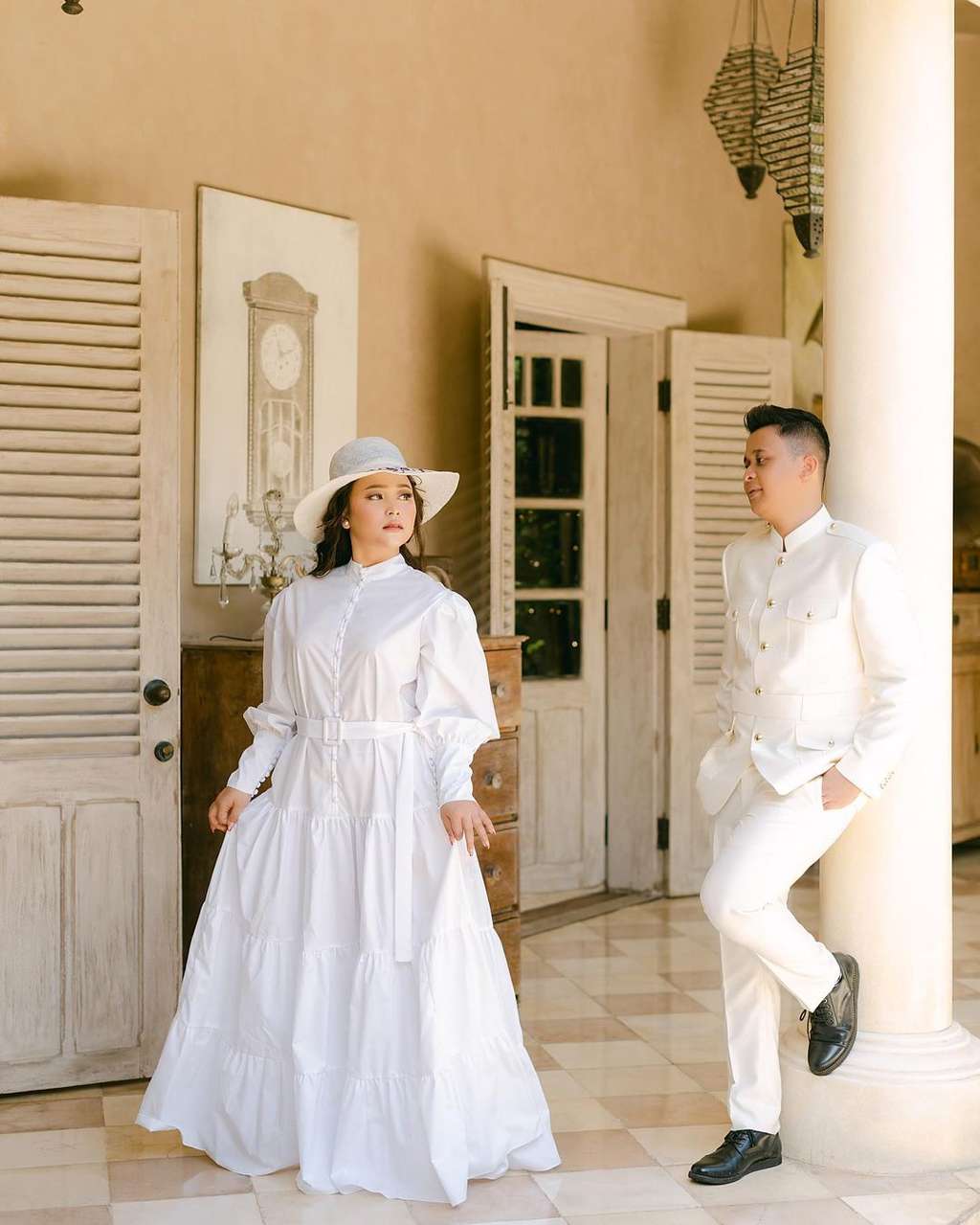 5 Potret Prewed Syifa, Adik Ayu Ting Ting Berpenampilan Bak Noni Belanda