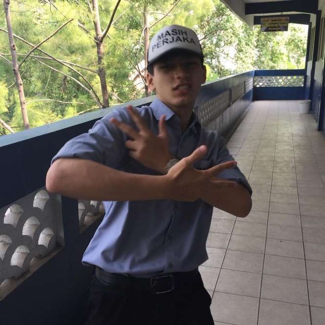 5 Potret Jefri Nichol Zaman SMK, Jamet Banget!