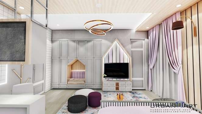 5 Potret Kamar Baby AH Anak Aurel Hermansyah, Dilengkapi Fasilitas Super Mewah!