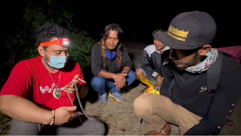 8 Potret Panji Petualang Temukan Ular Naga di Gunung Sunda, Ternyata Bukan Mitos!