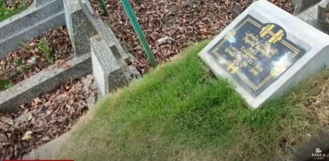 5 Potret Makam Agung Hercules, Gambar di Nisan Jadi Sorotan