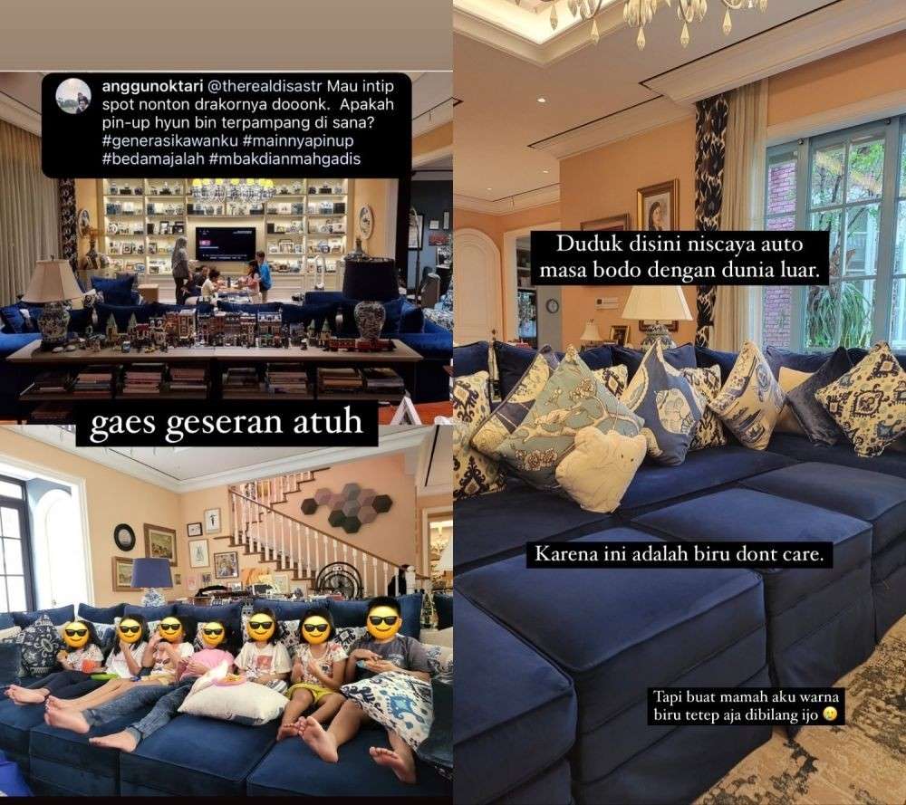 12 Potret Rumah Mewah Dian Sastro yang Viral, Toilet Bak Perpustakaan dan Toko Parfum!