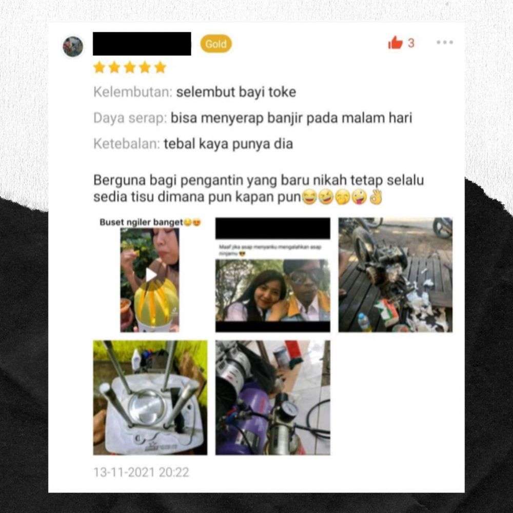 10 Review Kocak Pembeli Online Shop, Ulasannya Bikin Ngakak Guling-Guling!