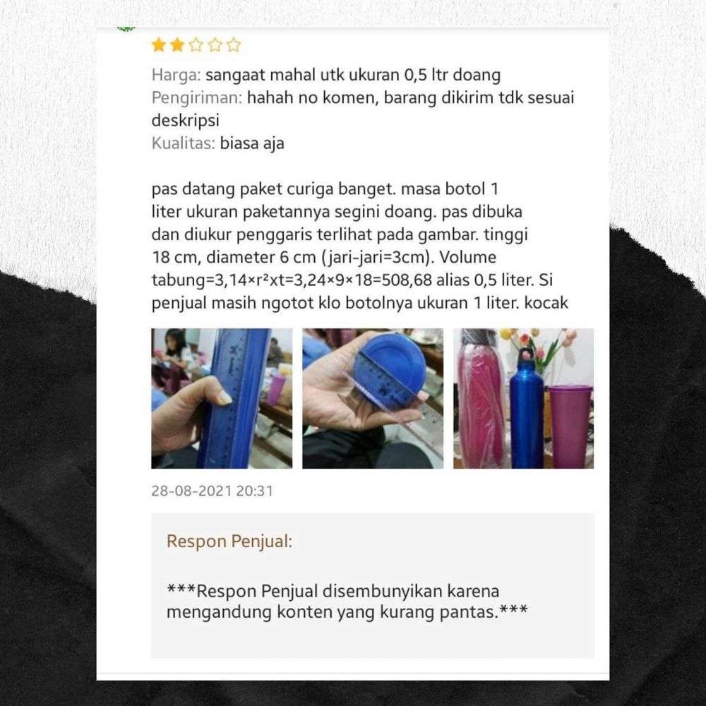 10 Review Kocak Pembeli Online Shop, Ulasannya Bikin Ngakak Guling-Guling!