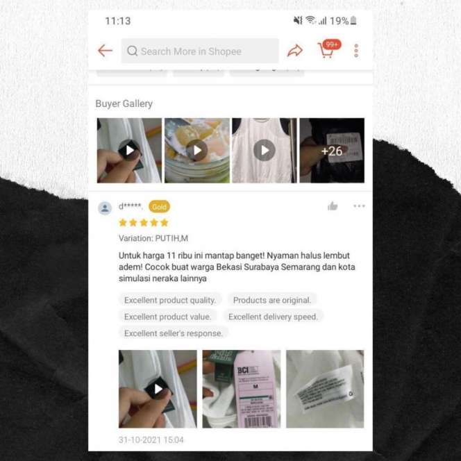 10 Review Kocak Pembeli Online Shop, Ulasannya Bikin Ngakak Guling-Guling!