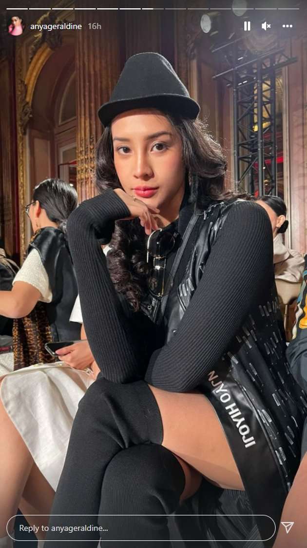 7 Potret Anya Geraldine di Paris, Gaya Fashionnya Tuai Pujian!
