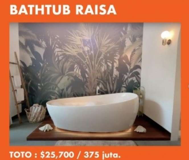9 Potret Barang 'Sepele' di Rumah Artis yang Harganya Selangit, Bathtub Raisa Rp375 Juta