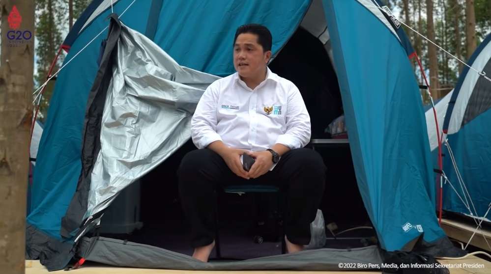 8 Potret Kemah Presiden Jokowi, Menteri, dan Gubernur di Titik Nol IKN, Tendanya Curi Perhatian!