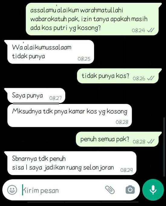 10 Pengumuman Kocak Kos-kosan, Isinya Bikin Ngakak!