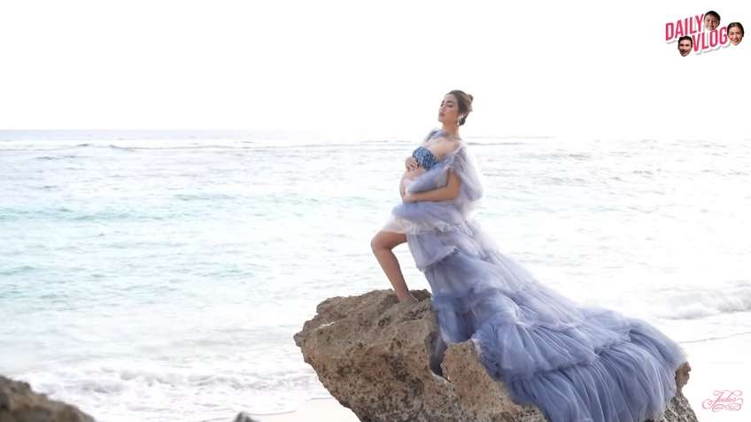 10 Potret Maternity Shoot Jessica Iskandar, Dandan Ala Penyanyi Beyonce, Hot Banget!