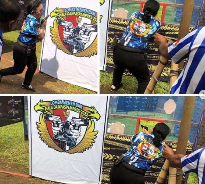 Titiek Soeharto Unjuk Kebolehan Menembak, Dapat Julukan ‘Lara Croft’ Dari Cendana!