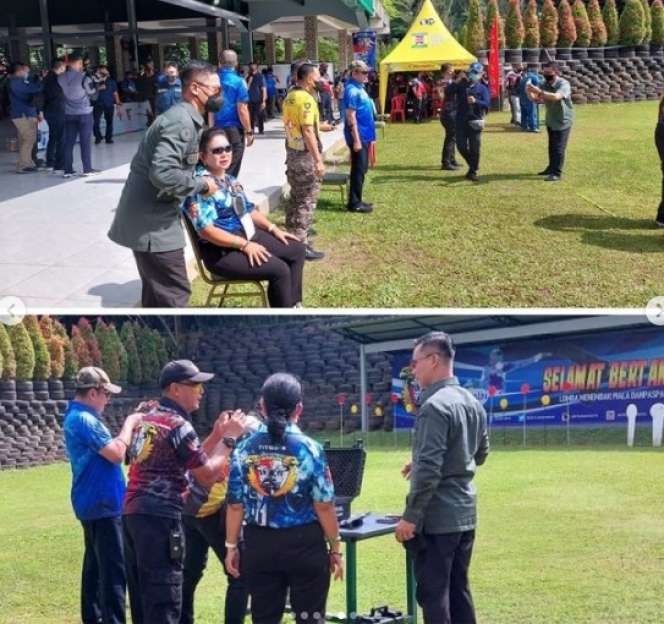 Titiek Soeharto Unjuk Kebolehan Menembak, Dapat Julukan ‘Lara Croft’ Dari Cendana!