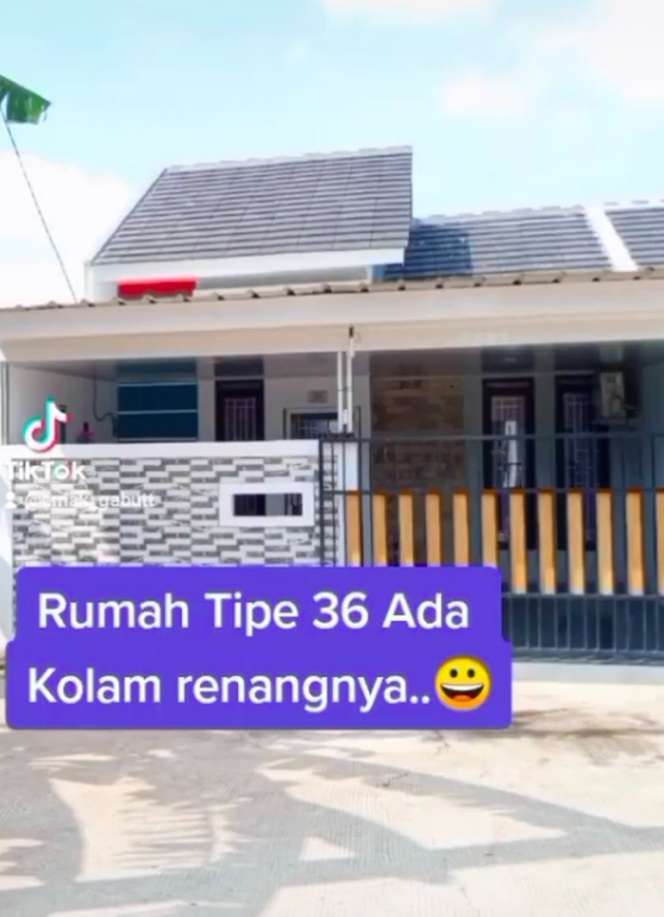 9 Potret Rumah Viral Tipe 36 Ada Kolam Renangnya, Netizen Auto Penasaran Gimana Buatnya