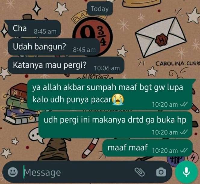 8 Chat Bareng Ayang Ini Malah Bikin Ngakak, Endingnya Nggak Ketebak!