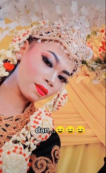 9 Potret Pengantin Pamer Riasan MUA Pilihan Ibu Angkat, Hasilnya Bikin ‘Ngebatin’, Pakai Baju Adat Jawa Tapi Siger Sunda