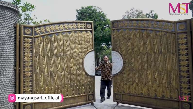 10 Potret Rumah Mewah Mayangsari di Purwokerto, The Real Istana, Rusa Berkeliaran di Halaman