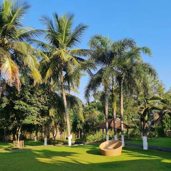 10 Potret Rumah Mewah Mayangsari di Purwokerto, The Real Istana, Rusa Berkeliaran di Halaman