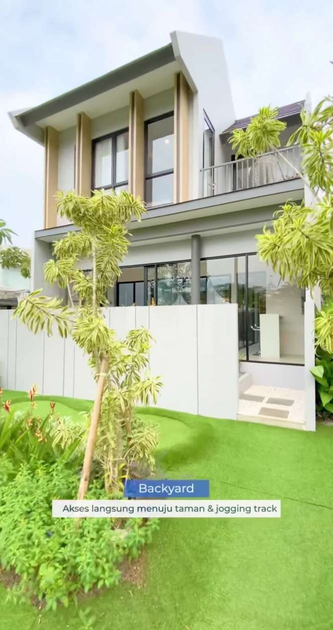 Potret Rumah Baru Irish Bella Mengusung Konsep Futuristik Minimalis