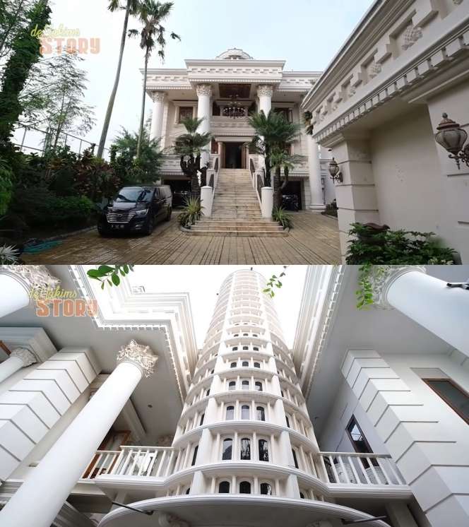 5 Potret Rumah Mewah Pengusaha MLM, Sultan Trenggalek Punya Menara Pisa Seperti di Italia