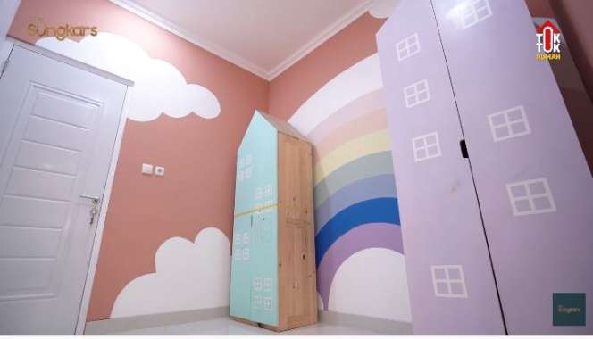 Potret Kamar Anak-Anak Shireen Sungkar dan Teuku Wisnu, Punya Playground Sendiri!
