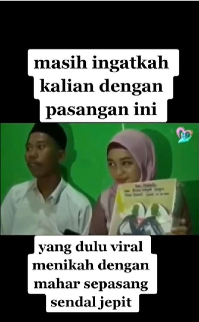 Ingat Pasangan Viral yang Beri Mahar Sendal Jepit? Nasibnya Sial, Dilaporkan Atas Dugaan Pelecehan & Istri Selingkuh dengan 4 Pria