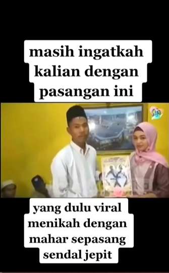 Ingat Pasangan Viral yang Beri Mahar Sendal Jepit? Nasibnya Sial, Dilaporkan Atas Dugaan Pelecehan & Istri Selingkuh dengan 4 Pria