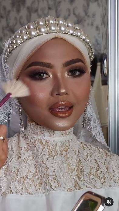 8 Transformasi Makeup Pengantin, Awalnya Nangis Saat Dirias, Hasilnya Malah Mirip Aurel Hermansyah
