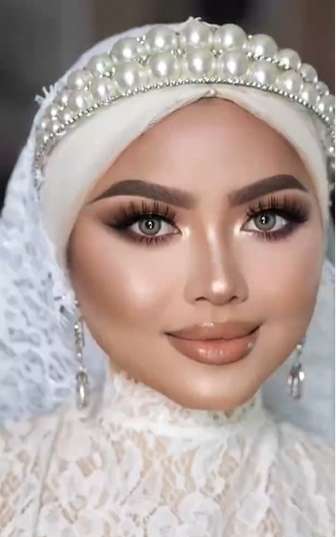 8 Transformasi Makeup Pengantin, Awalnya Nangis Saat Dirias, Hasilnya Malah Mirip Aurel Hermansyah